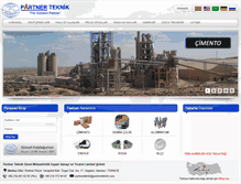 Tablet Screenshot of partnerteknik.com